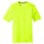 Sport-Tek Men's Neon Yellow PosiCharge Competitor Cotton Touch Tee