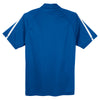 Sport-Tek Men's True Royal/ White PosiCharge Micro-Mesh Colorblock Polo