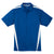 Sport-Tek Men's True Royal/ White PosiCharge Micro-Mesh Colorblock Polo