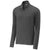 Sport-Tek Men's Graphite Heather Exchange 1.5 Long Sleeve Half Zip