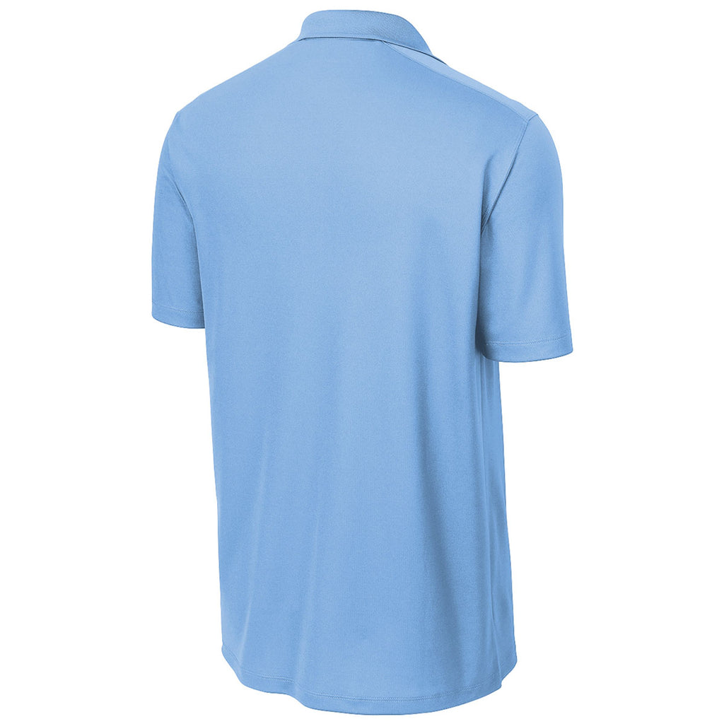 Sport-Tek Men's Carolina Blue UV Micropique Polo