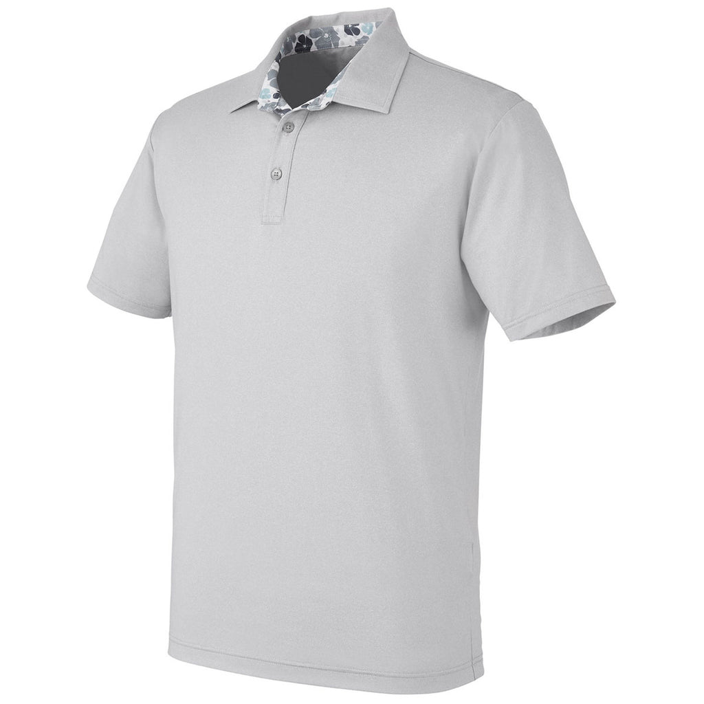 Swannies Golf Men's Grey Heather James Polo