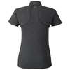 Swannies Golf Women's Black Heather Quinn Polo