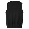 Port Authority Men's Black Value V-Neck Sweater Vest