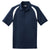 Sport-Tek Men's True Navy/White Dry Zone Colorblock Raglan Polo