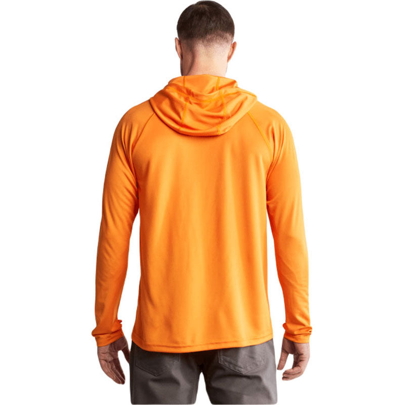 Timberland Men's PRO Orange Wicking Good Long Sleeve Hoodie