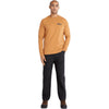 Timberland Men's Wheat Boot Core Reflective Pro Logo Long Sleeve T-Shirt