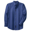 Port Authority Men's Faded Blue Tall Long Sleeve Twill Shirt