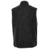 Elevate Men's Black Smoke Heather Fontaine Knit Vest