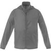 Elevate Men's Steel Grey Darien Packable Jacket