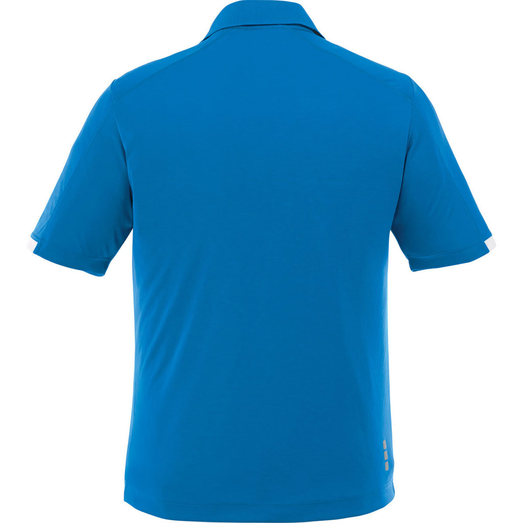 Elevate Men's Olympic Blue Kiso Short Sleeve Polo
