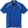 Elevate Men's New Royal Quinn Short Sleeve Polo