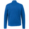 Elevate Men's New Royal Heather Mather Knit Half Zip