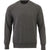 Elevate Men's Heather Dark Charcoal Krueger Fleece Crew