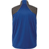 Elevate Men's Metro Blue/Black Smoke Heather Nasak Hybrid Softshel Vest