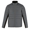 Trimark Men's Grey Storm/Black Geneva Eco Hybrid Insulated Jacket