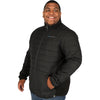 Trimark Men's Black/Black Geneva Eco Hybrid Insulated Jacket