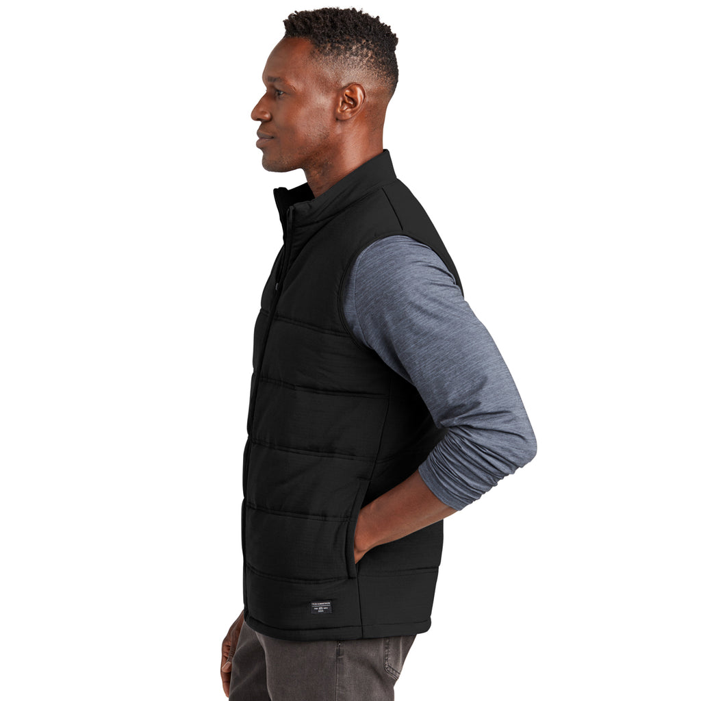 TravisMathew Men's Black Cold Bay Vest