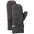 Roots73 Unisex Dark Charcoal Mix Woodland Knit Mitts