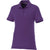 Elevate Women's Purple Crandall Short Sleeve Polo