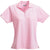 Elevate Women's Pink Zircon Moreno Short Sleeve Polo
