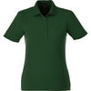 Elevate Women's Forest Green Dade Short Sleeve Polo