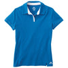 Roots73 Women's Baltic Blue/White Stillwater Short Sleeve Polo