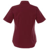 Elevate Women's Maroon Stirling Short Sleeve Shirt