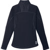 Elevate Women's Navy Caltech Knit Quarter Zip