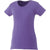 Elevate Women's Purple Heather Bodie Short Sleeve T-Shirt
