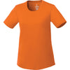 Elevate Women's Orange Omi Short Sleeve Tech T-Shirt