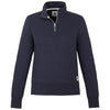 Roots73 Women's Atlantic Navy Paddlecreek Fleece Quarter Zip