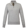 Roots73 Women's Grey Mix Paddlecreek Fleece Quarter Zip