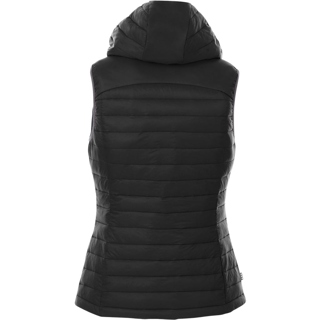 Elevate Women's Black Junction Packable Insulated Vest