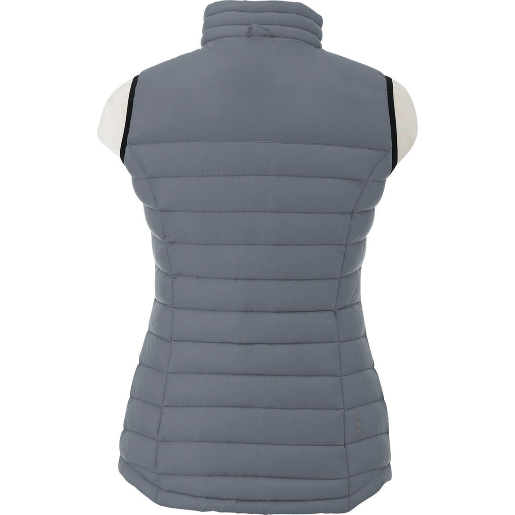 Elevate Women's Steel Grey Whistler Light Down Vest