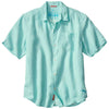 Tommy Bahama Men's Lawn Chair Sea Glass Breezer Short Sleeve Shirt