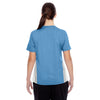 Team 365 Women's Sport Light Blue Short-Sleeve Athletic V-Neck Tournament Jersey