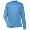 Team 365 Youth Sport Light Blue Zone Performance Long-Sleeve T-Shirt