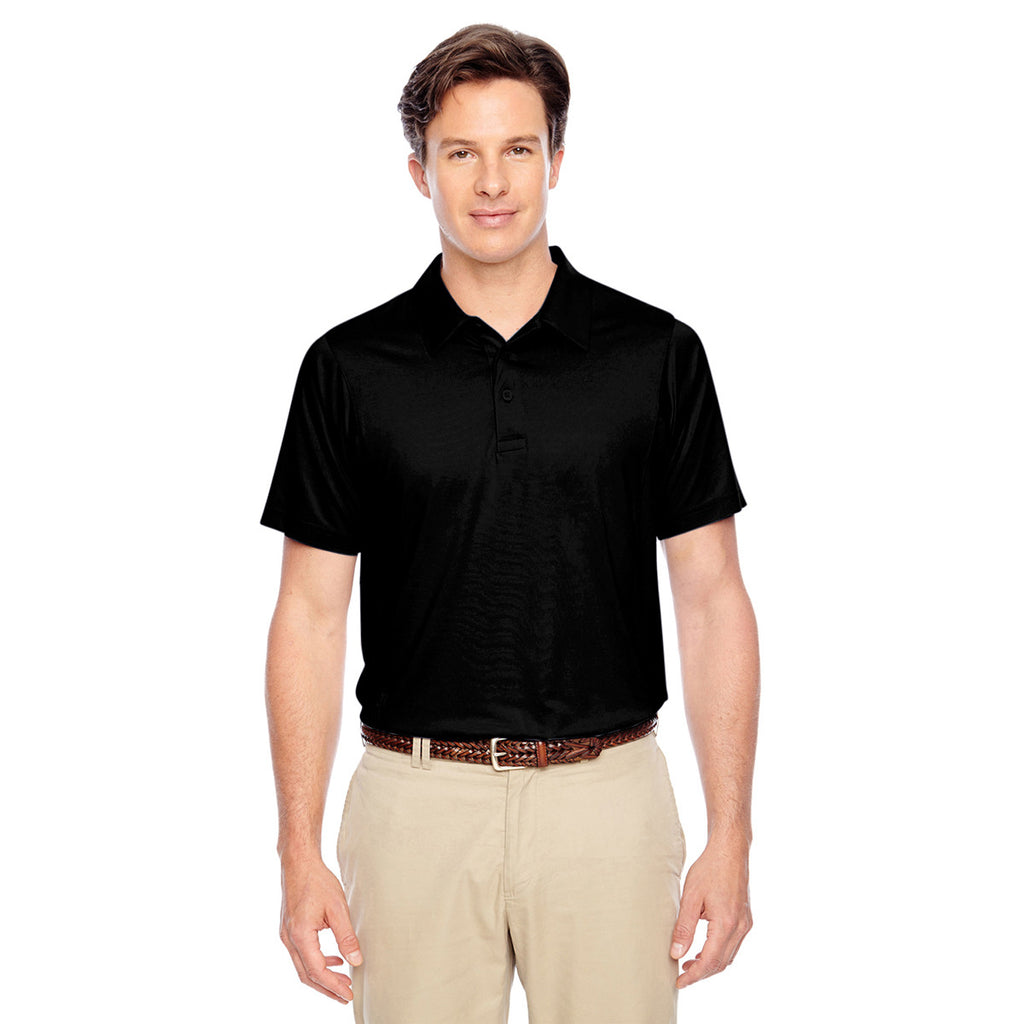 Team 365 Men's Black Charger Performance Polo