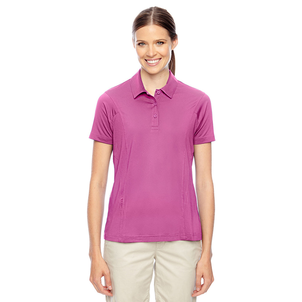 Team 365 Women's Sport Charity Pink Charger Performance Polo