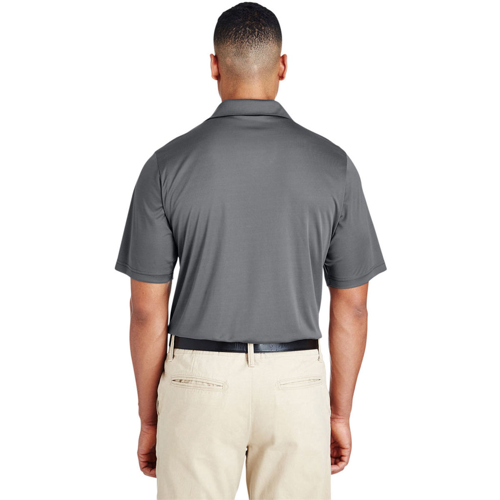 Team 365 Men's Sport Graphite Tall Zone Performance Polo