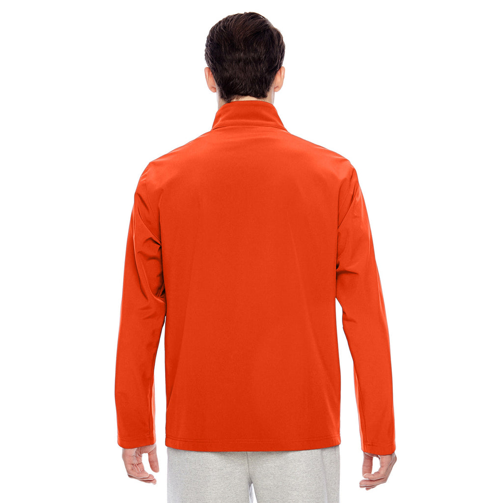 Team 365 Men's Sport Orange Leader Soft Shell Jacket