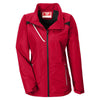 Team 365 Women's Sport Red Dominator Waterproof Jacket