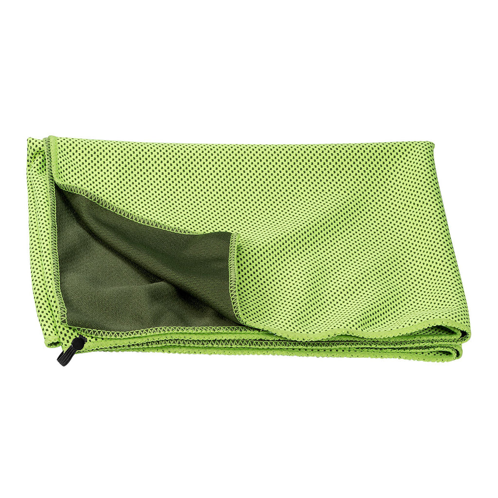 Primeline Lime Green 2-in-1 Face Cover Towel