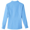 UltraClub Women's Columbia Blue Bradley Performance Woven Shirt