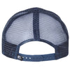 Outdoor Cap Navy Debossed Stars and Stripes with Mesh Back