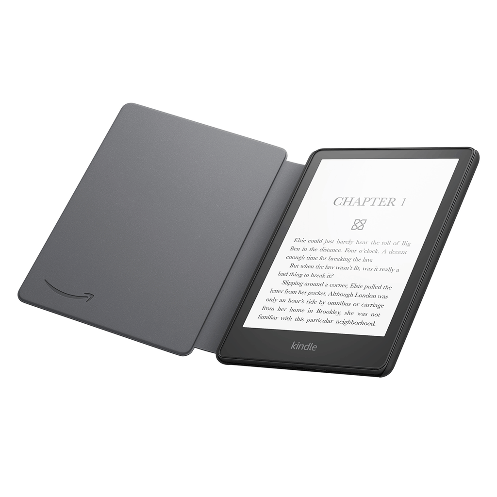 Amazon Black Kindle Paperwhite Cover Leather (11th Generation - 2021)