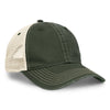 Pacific Headwear Dark Green/Tan Vintage Trucker Mesh Cap