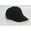 Pacific Headwear Black Vintage Buckle Strap Adjustable Cap