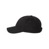 Valucap Black Small Fit Bio-Washed Unstructured Cap